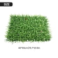 thumbnail image 3 of Artificial Green Grass Square Plastic Lawn Plant Home Wall Decoration, 3 of 5