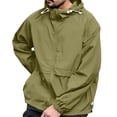 thumbnail image 5 of Danhjin Men's Sun Protection Jackets Hooded Long Sleeve Outerwear Fishing Hiking Lightweight Full Zipper Jackets, 5 of 10