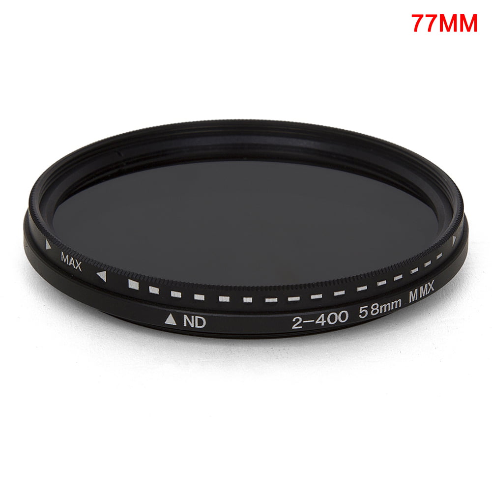 CAOMING 67mm ND Fader Neutral Density Adjustable Variable Filter ND 2 to ND 400 Filter Durable 
