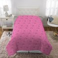 thumbnail image 3 of Barbie "Barbie Chevron" Twin/Full Comforter, 3 of 4