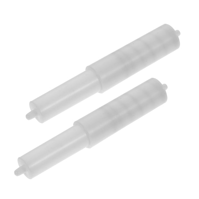 FELTECHELECTR 2 piezas de soporte para papel higiénico con rodillo, caja de papel de plástico, soporte para rollo de papel higiénico, varilla