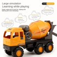 thumbnail image 6 of SDOTXA 9.5 Inch Large Size Children‘s Engineering Dump Truck - Manual Operation  Simulation Tool Car  Inertia Sliding  Durable Construction  Perfect Halloween Gift for Kids  Educational T, 6 of 6