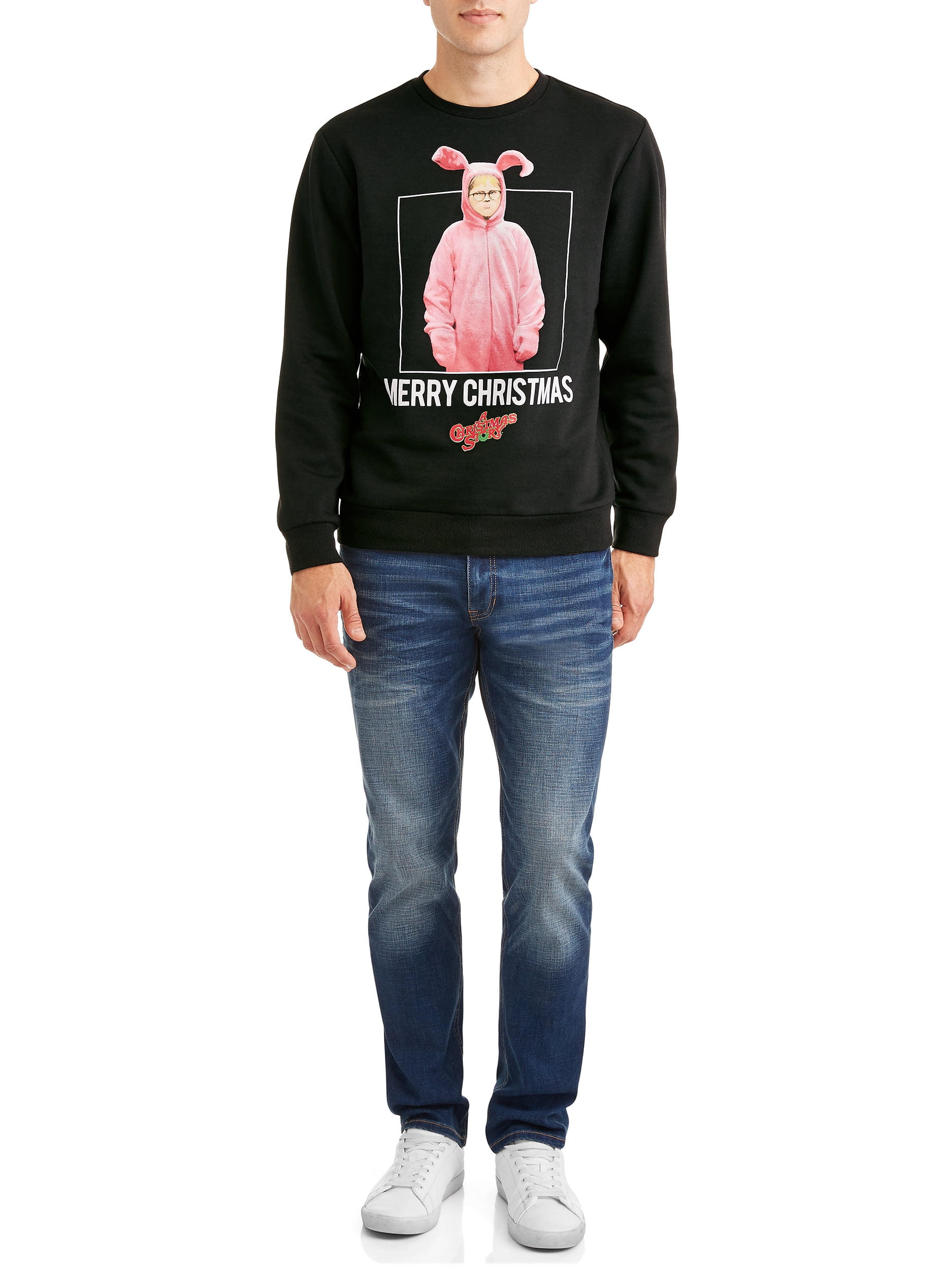 A Christmas Story Holiday Men's and Big Men's Pullover Graphic Sweatshirt