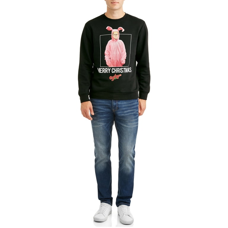 A Christmas Story Holiday Men s and Big Men s Pullover Graphic Sweatshirt Walmart