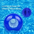 thumbnail image 6 of 1PCS Floating Swimming Pool Chemical Chlorine Dispenser with Thermometer Tablet Holder, Pool Floating Tablet Dispenser, 6 of 7