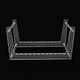 thumbnail image 1 of Soporte de almacenamiento de álbumes Macarena Acrílico hasta 50 álbumes, 1 of 8
