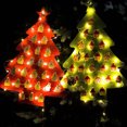 thumbnail image 4 of Calendrier de l'Avent de Noël Faux Arbre de Noël Feutre LED Calendrier Mural Décor, 4 of 10
