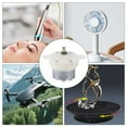 thumbnail image 2 of 1. 12V Compact Gear Motor 40mm Low Speed Steel Shaft for Rotating Exhibitions Craft Displays, 2 of 7