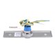 thumbnail image 3 of Interruptor de llave Uxcell On Off Cerradura de puerta de salida DPST para control de acceso con 2 llaves, 3 of 3
