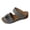 Gray, variant on Wensltd Women Sandals Wedge Glitter Flower Design Solid Color Open Toe Slip On Summer Beach Sandals Fashion Breathable Walking Shoes