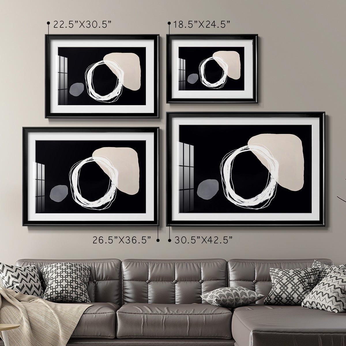 Simply Stated III Premium Framed Print - Ready to Hang