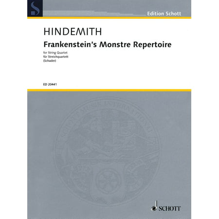 Schott Music Frankenstein's Monstre Repertoire (String Quartet Score and Parts) String