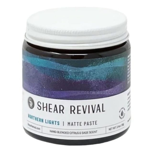 Pasta para peinar Shear Revival Northern Lights, 100 ml, para hombres