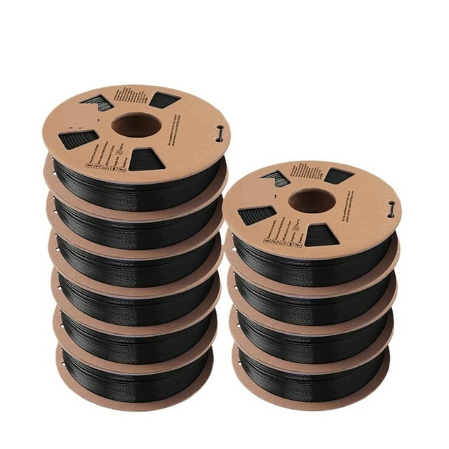 Filament 3d PETG 1,75mm 10KG, comme Matériaux d'Impression 3d, Bonne Tougesse Sans Colmatage pour Stylos 3d et Imprimantes, Expérience d'Impression Plus Fluide
