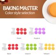thumbnail image 2 of 1 Mold 6 Stamps Cake Mold Set, Hand-Pressure Flower Pattern Mold Round Cookie Pumpkin Pie Pastry Stamps Tools, 2 of 7