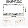 thumbnail image 2 of Cute Cartoon Koala License Plate Frame - 2 Pack Universal Stainless Steel License Plate Holder with Screws & Chrome Caps, 2 Holes Car License Plate Cover for US Vehicles Decorative, 2 of 7