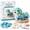 Dachshund, variant on 3D DIY Sea Glass Sea Turtle Art Kit, Light Up Craft Kit with Sea Glass, Shells & Pearl Accents, Coastal Ocean Inspired Mosaic Art Decoration, Creative Handmade Gift