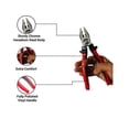 thumbnail image 3 of Hand Tool Set, Tool Set For Home Use | Essential Tool Kit For Screwdriver & Plier Set | Chrome Vanadium Steel, Jaws | Attachments Including Tester Head | For Automobile, Repair Tool, 3 of 4