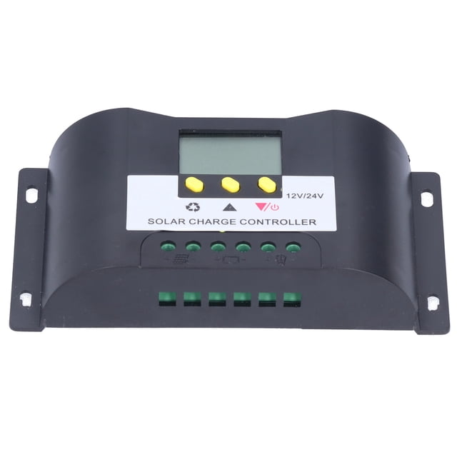 Solar Charge Controller, Solar Controller Protection Function Readable Monitor For Solar Panels For DC Loads 10A,20A,30A,50A,60A