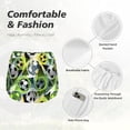 thumbnail image 6 of Lsque Football Doodle Printed Women's Running Shorts with Liner Pockets,Elastic Quick Dry Workout Athletic Gym Yoga Shorts,Womens High Waist Shorts-Small, 6 of 9