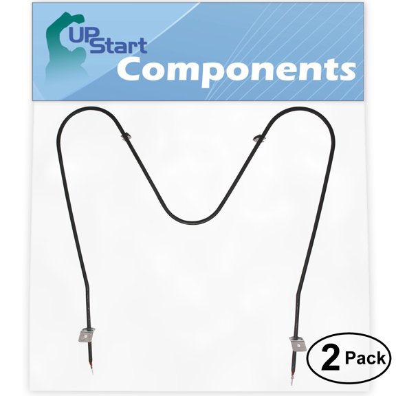 2-Pack Replacement for Frigidaire CE300SP2W1 Bake Element - Compatible with Frigidaire 316075104 Oven Heating Element