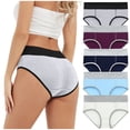 thumbnail image 4 of Kelon sous-Vêtements Intimes Liquidation Culottes en Nylon pour Femmes Femmes Couleur Unie Patchwork Culottes Culottes sous-Vêtements Culottes Bikini sous-Culottes, 4 of 9
