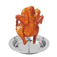 thumbnail image 2 of Beer Can Grill Chicken Racks, Stainless Steel Grilled Racks, 2 of 3