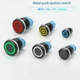 thumbnail image 5 of Waterproof 22Mm Metal Push Button Switch Momentary Type With Ring Led Light For Machinery And Marine Applications, 5 of 9
