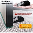 thumbnail image 7 of Hanonwoven Door Stopper Alarm with 120dB Alert, Portable Security Wedge for Home, Hotel, and Travel (Black), 7 of 7