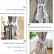 thumbnail image 3 of 4 Piezas de Amarres de Cuerda para Cortinas, Hebillas de Cuerda para Cortinas, Sujetadores de Cortinas Hechos A Mano, Lazos de Cortina Tejidos A Mano de Algodón para Cortinas, 3 of 9