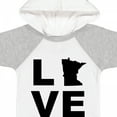 thumbnail image 4 of Inktastic Love Minnesota Boys or Girls Baby Bodysuit, 4 of 5