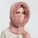 thumbnail image 1 of Gorro de pasamontañas para mujer capucha máscara de esquí gorros esponjosos gorro para acampar montar tocado JShteea Para Estrenar, 1 of 6