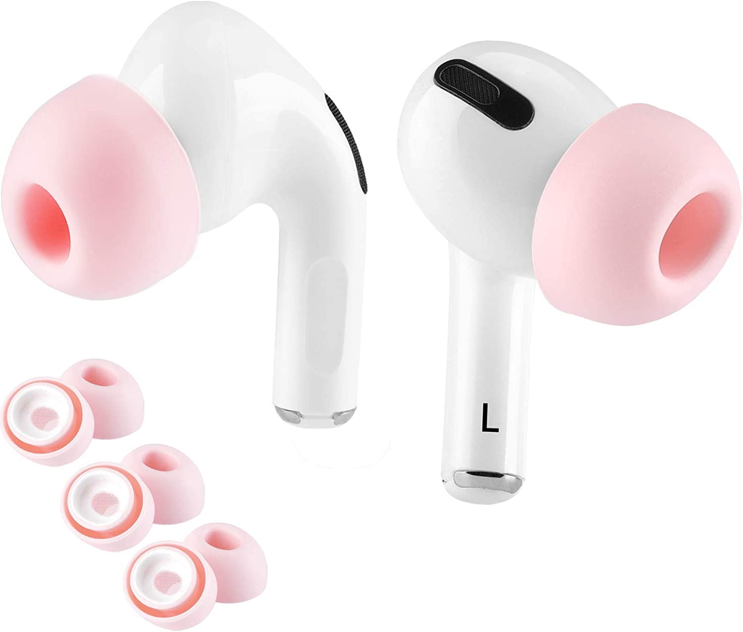 Upgrade AirPods Pro Soft Silicone with Dust Fence Earbud Tips