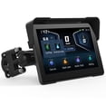 thumbnail image 3 of FENGXIH 7 Inch IP67 Waterproof Motorcycle GPS Navigation | 1080P Front&Rear Dash Cam | CarPlay Android Auto WiFi TPMS GPS Tracking, 3 of 11