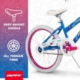 thumbnail image 4 of Huffy 20" Sea Star Kids' Bike, Fits Riders 44" - 56", Blue/Pink, Youth, Girls, 4 of 12