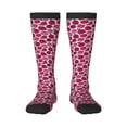 thumbnail image 2 of Picia Women Crew Soft Moisture-wicking Socks Rose Flowers Pattern Design Cotton Socks, One Size fit All, 2 of 9