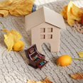 thumbnail image 3 of Vintage Dollhouse Furniture Sewing Box for Miniature Craft Projects, 3 of 5