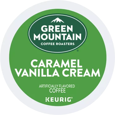 Green Mountain Coffee, Caramel Vanilla Cream, 120 K-Cup Pods, Light Roast