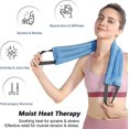 thumbnail image 3 of Heating Pad Microwavable For Pain Relief And Relaxation. Neck Wrap Microwavable, 3 of 5