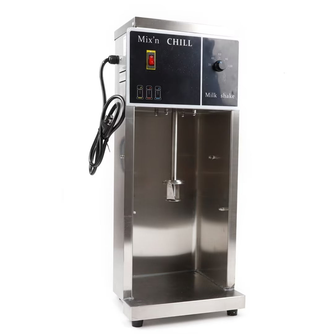 OUKANING Commercial Electric Ice Cream Maker Machine Auto Shaker