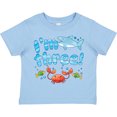 thumbnail image 3 of Inktastic I'm Three Third Birthday Shark and Crab Boys or Girls Toddler T-Shirt, 3 of 5