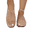 Khaki#01, variant on Clear Jelly Flats for Women Closed Toe Mesh Hollow Jellies Mule Sandals Slip On Jelly Slides Casual Comfortable Summer Beach Slipper Sandals Black,36