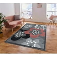 thumbnail image 2 of RUG AND DECOR Newport Collection Modern Abstract Floral Bloom Design Area Rug D. Rose Grey Living Room Bed Room Carpet Alfombras para Sala, 2 of 5