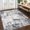 Brown Green, variant on Garvee 2'x8' Modern Abstract Runner Rug Washable Print Carpet, Splash Ink Design Carpet with Non-Slip Backing Low-Pile Stain Resistant Floor Mats for Hallway Bedroom Kitchen, Light Gray