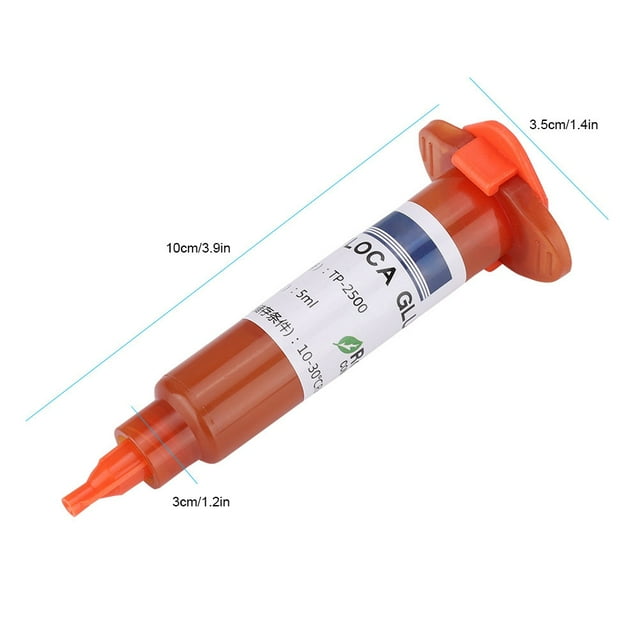 Glass Lens Glue, Waterproof LOCA Glue Convenient Liquid For Phones