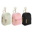 thumbnail image 4 of Xfvqtps Mini Coin Purse Zip up Cute Pendant Keychain Keyrings Lipstick Storage Bag Black, 4 of 5