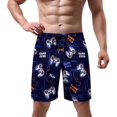 thumbnail image 2 of NICKSUN Men's Swim Trunks, Cute Print Quick Dry Summer Board Beach Shorts with Mesh Lining and Pockets, 2 of 6