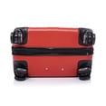 thumbnail image 3 of TUCCI ITALY Lustria Hardside Spinner Luggage 3-Piece Set 20/24/28", Scratch Resistant, Lightweight - Red, 3 of 8