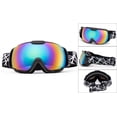 thumbnail image 2 of Cloud 9 - Professional Kids Boys and Girls Snow Goggles "Vulture" Anti-Fog Dual Lens UV400 Protection Triple Layered Foam Snowboarding Ski Goggles Multiple Popular Colors to Choose From (1 Pair Only), 2 of 4