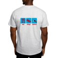 thumbnail image 2 of CafePress - Eat Sleep Slalom Waterski Light T Shirt - Men's Classic Graphic T-Shirt, 2 of 5